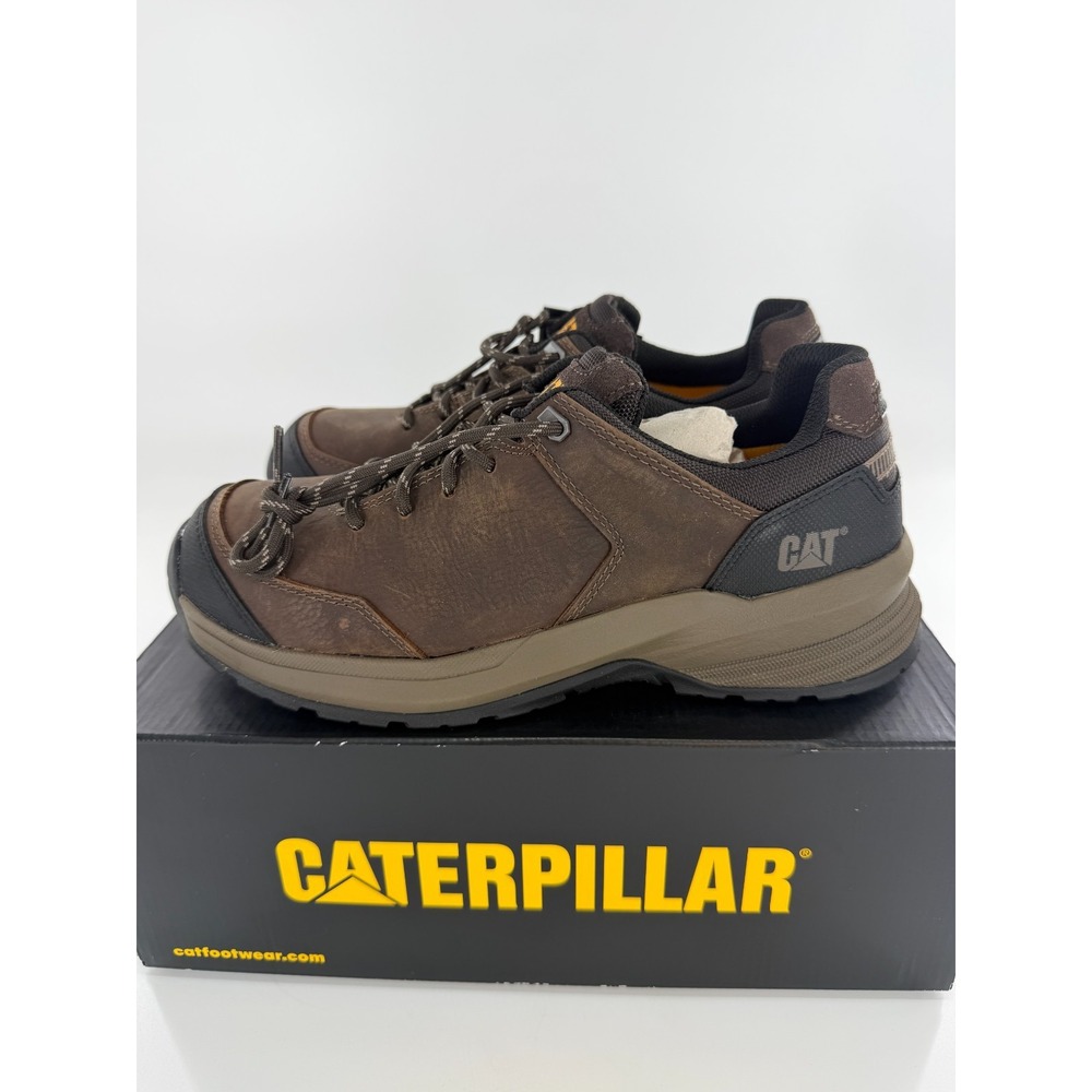 CAT Streamline 2.0 Leather Composite Toe P91350 "Clay" Men's Work Shoe Size 8.5